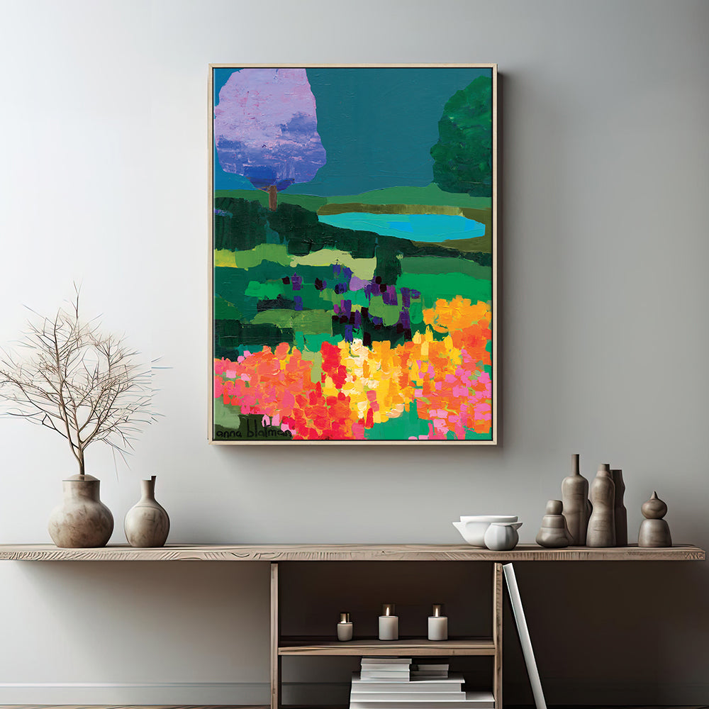 Jacaranda Park - Gallery Wrapped Canvas