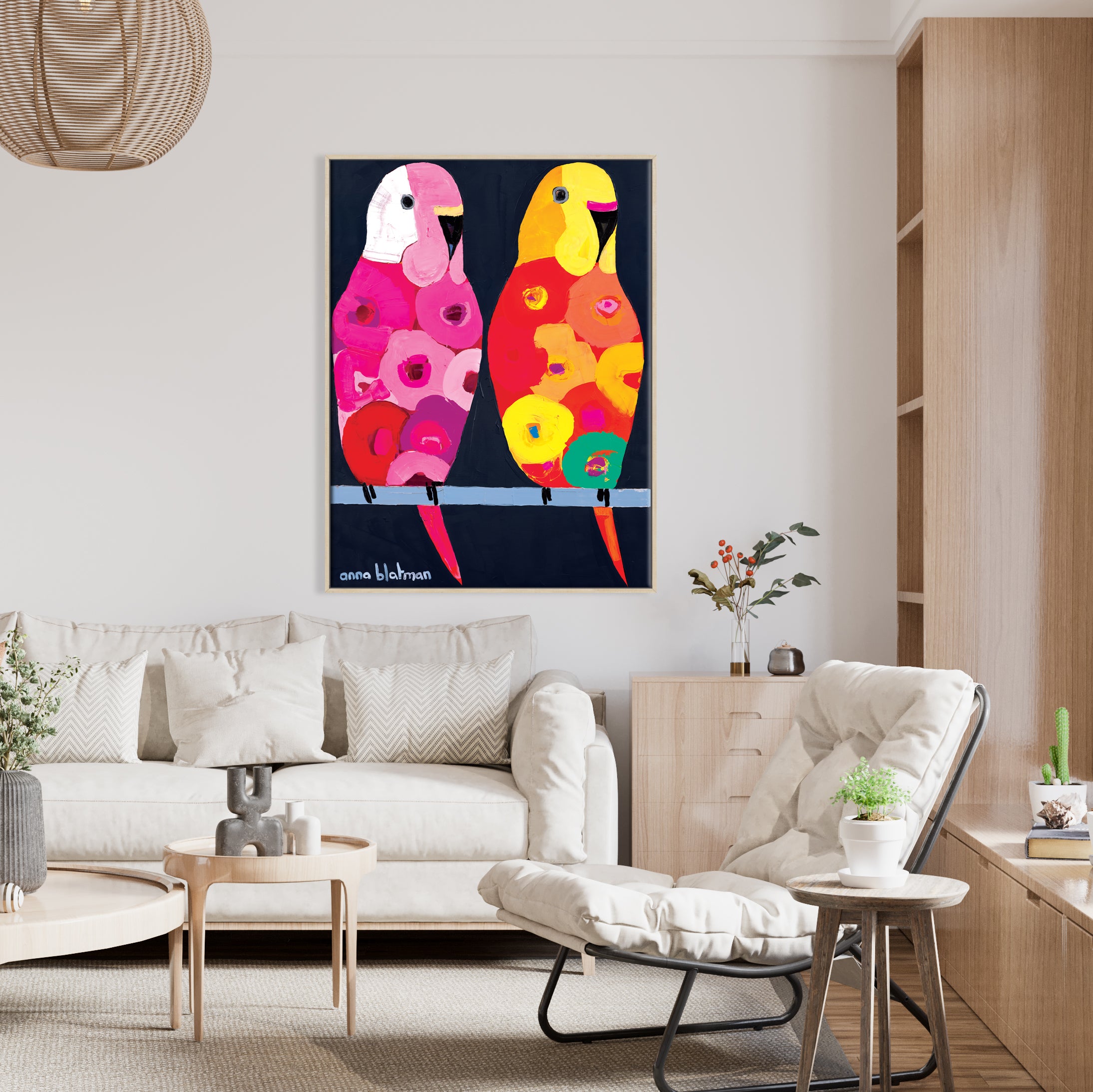 Eva and ZsaZsa - Gallery Wrapped Canvas