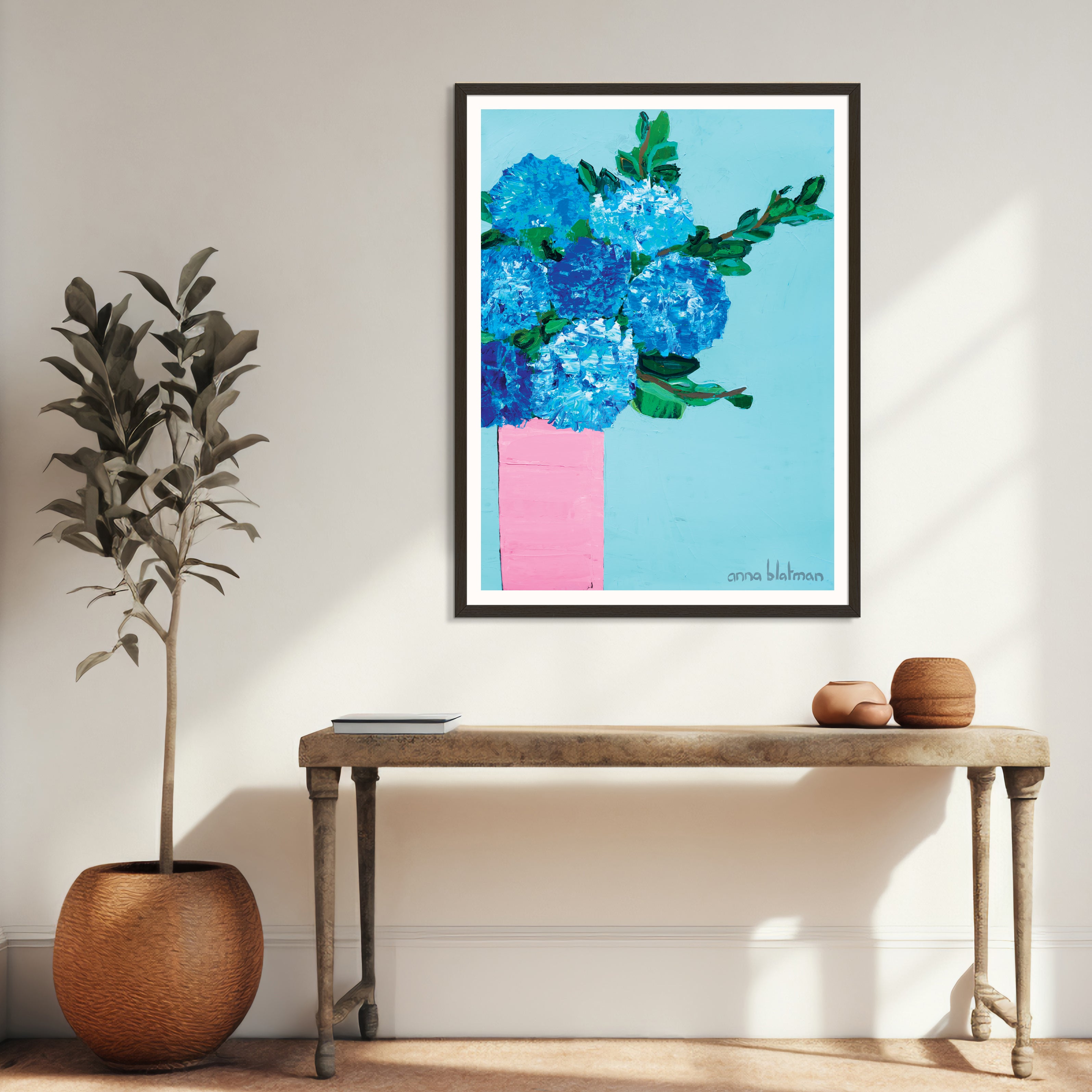 Hydrangeas - Art Print
