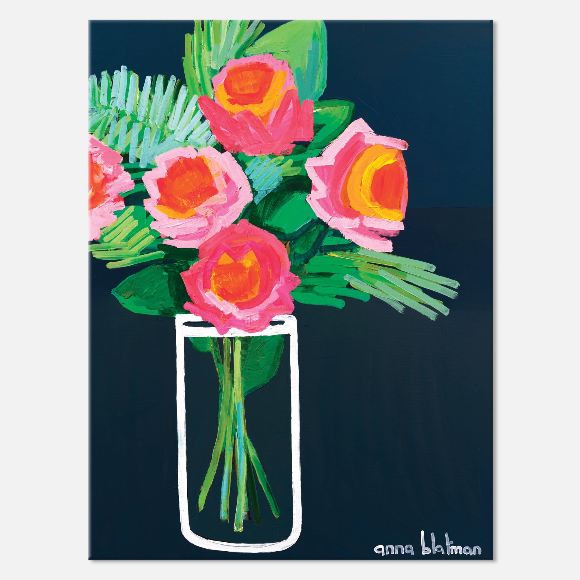 Rosyposy - Gallery Wrapped Canvas