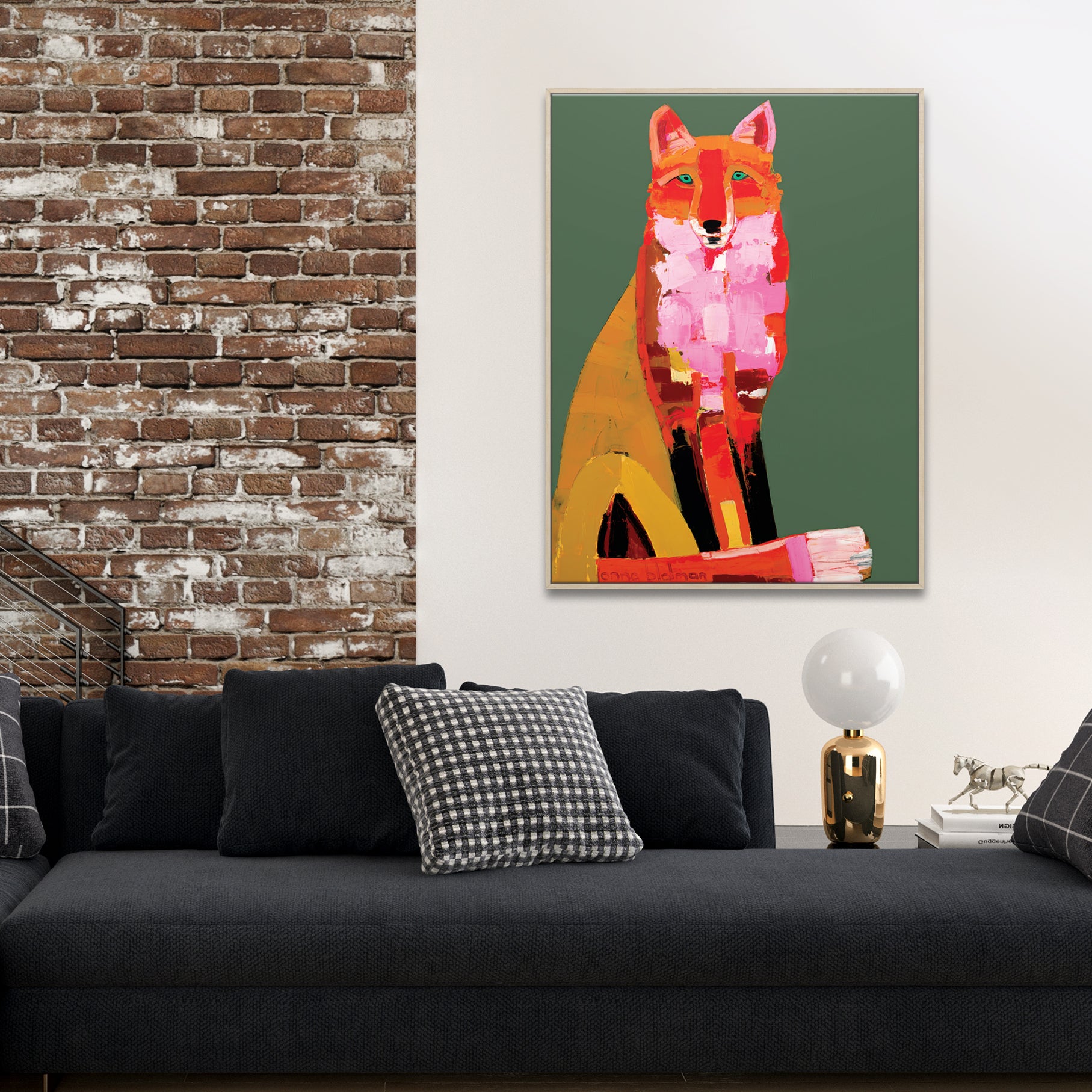 Sir Alfred - Gallery Wrapped Canvas