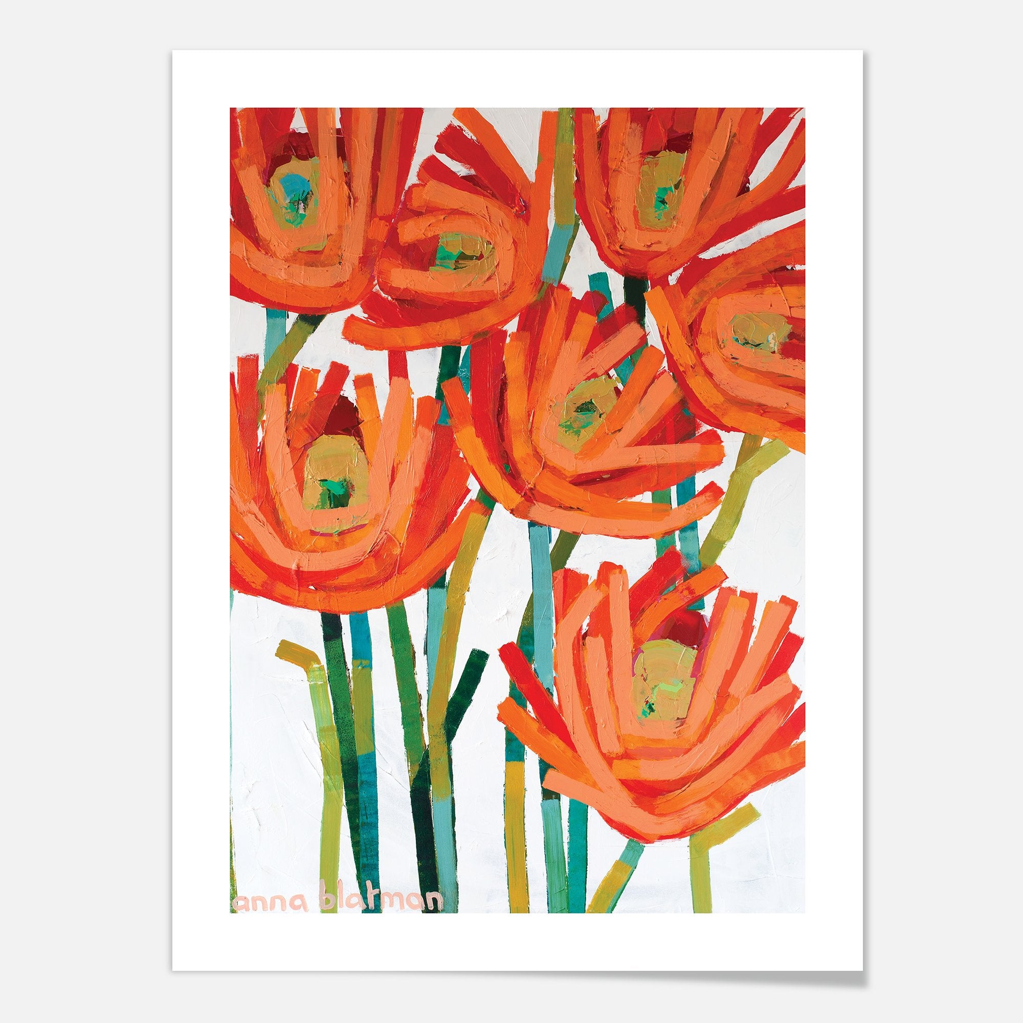 Orange Buds - Art Print