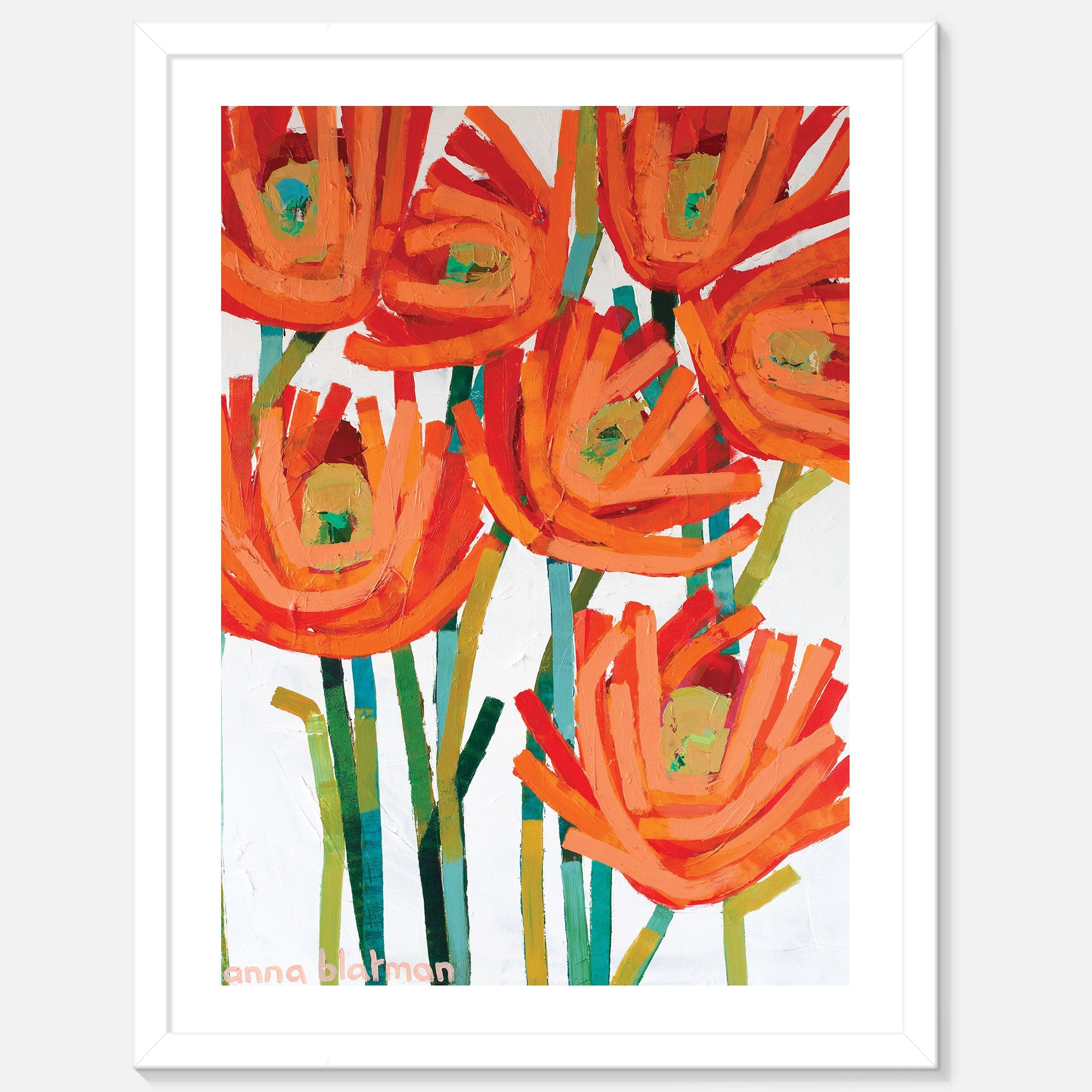 Orange Buds - Art Print