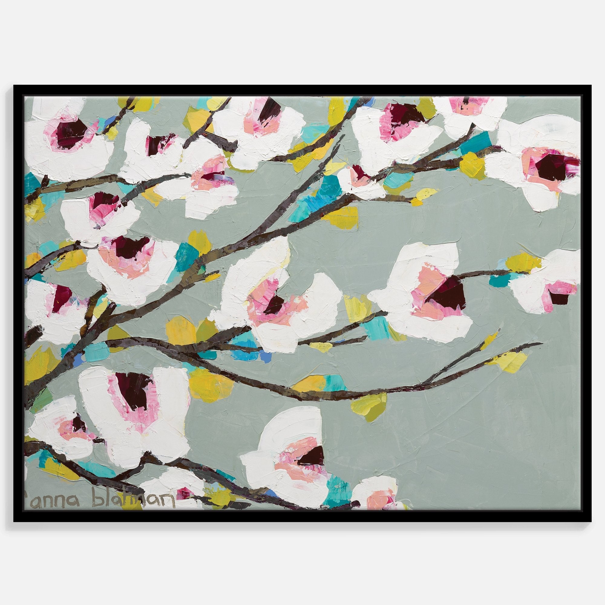 Chunky Magnolia - Gallery Wrapped Canvas