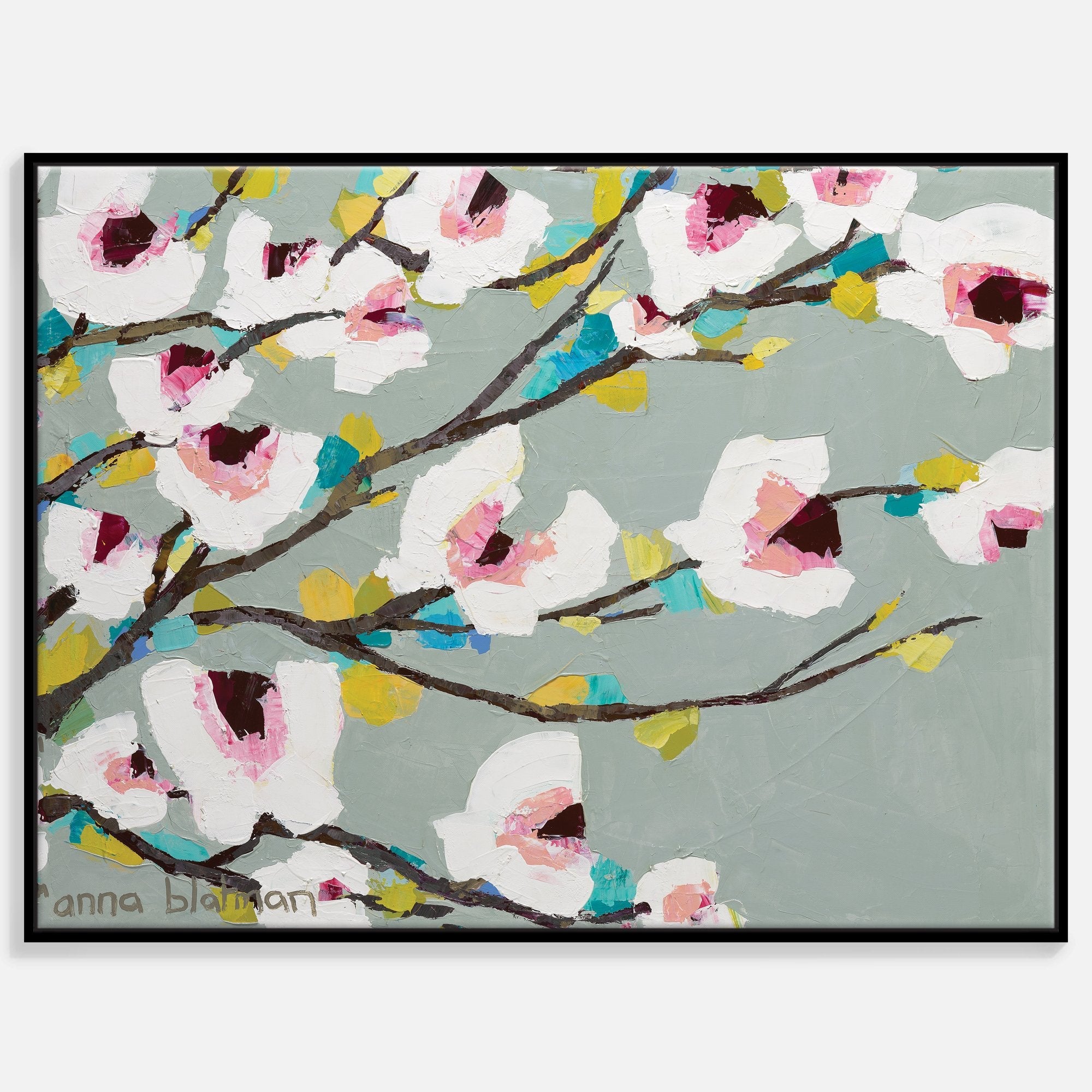Chunky Magnolia - Gallery Wrapped Canvas