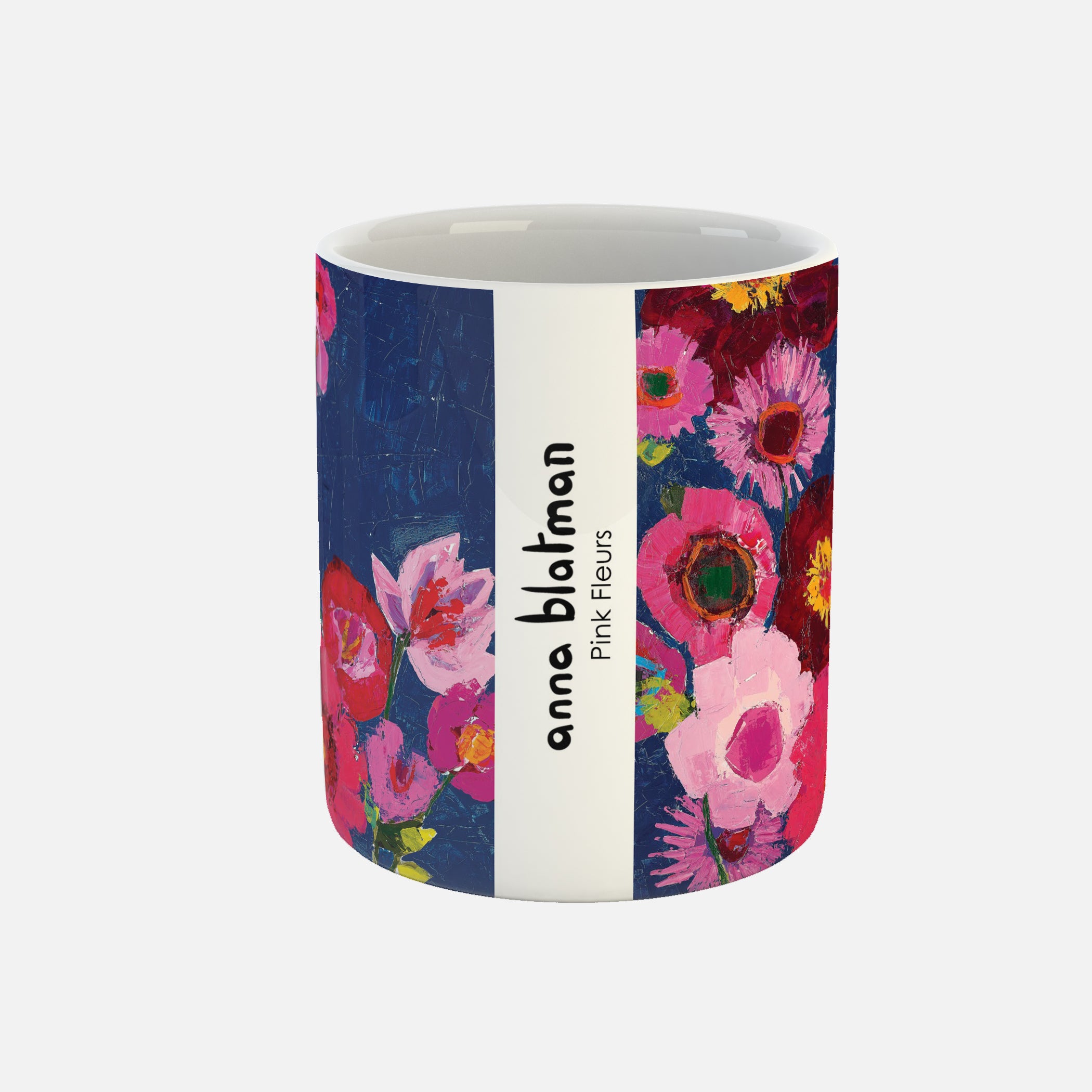 Pink Fleurs - Ceramic Mug