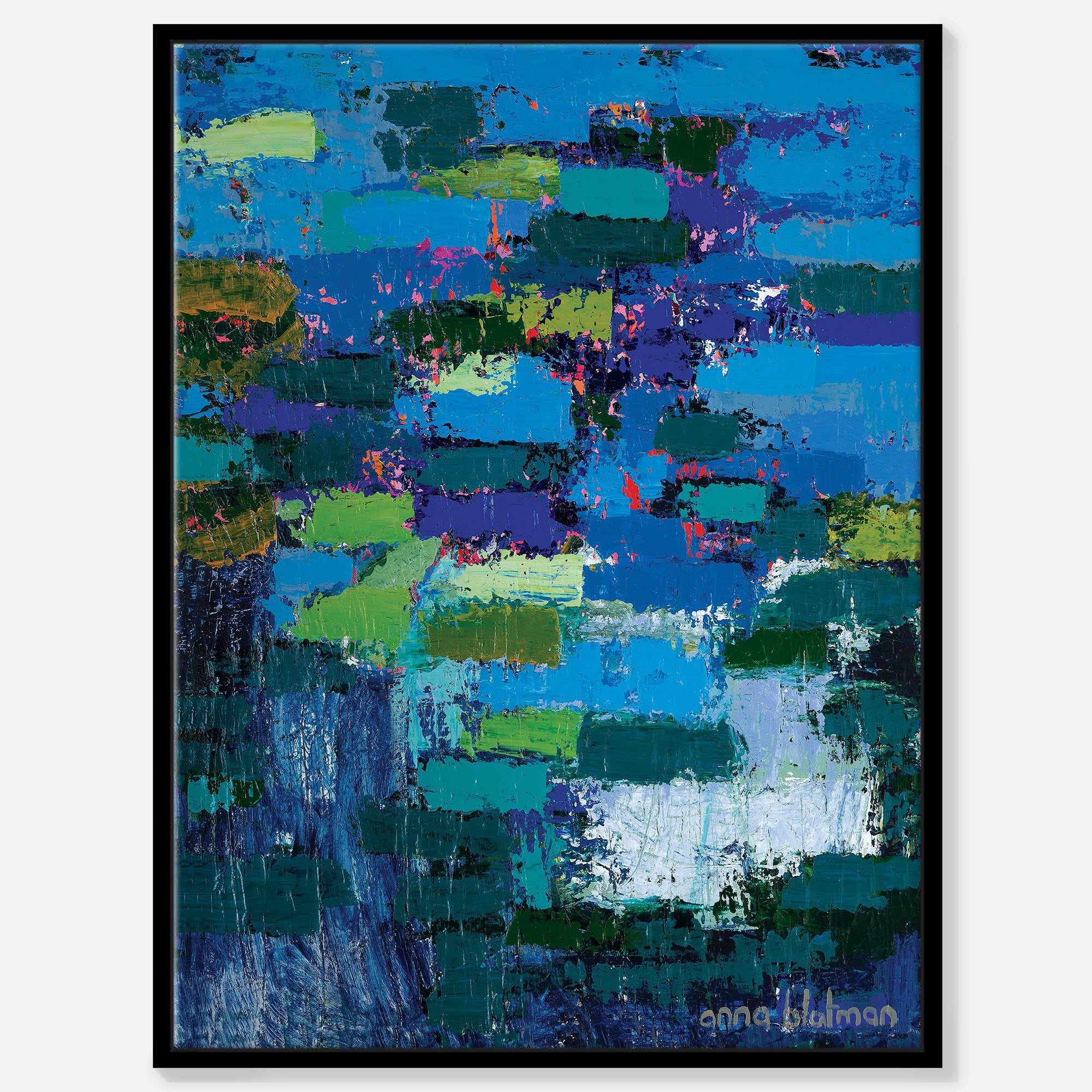 Water Lillies - Gallery Wrapped Canvas