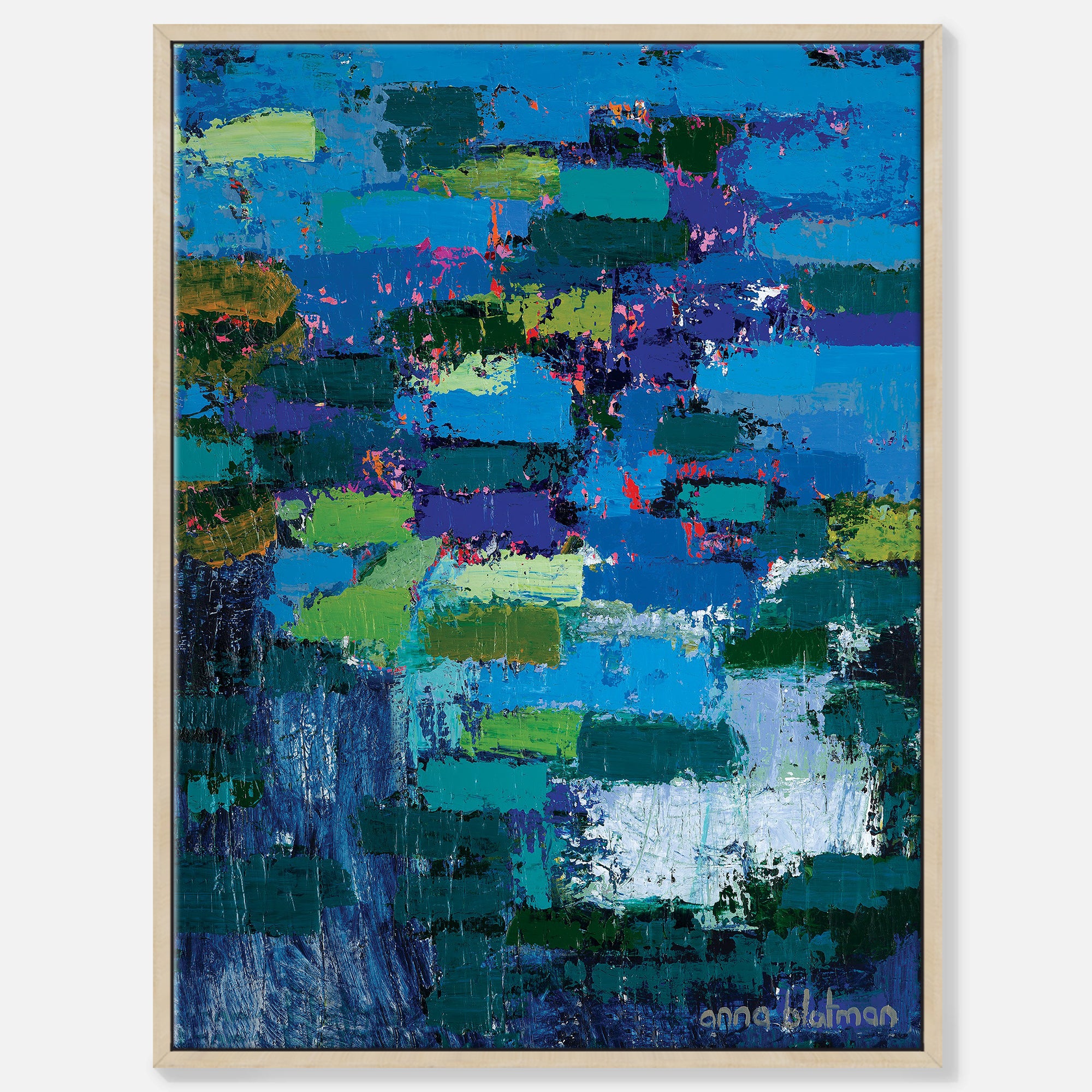 Water Lillies - Gallery Wrapped Canvas