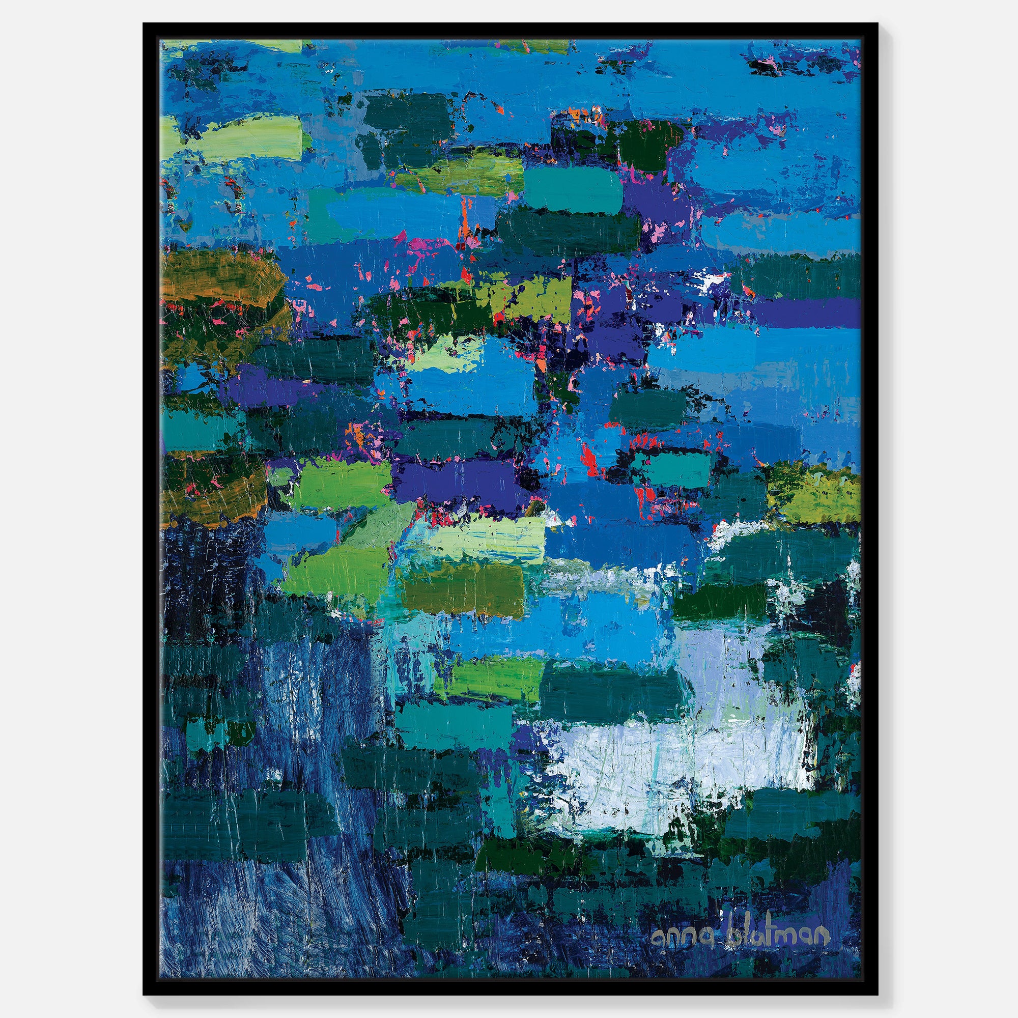 Water Lillies - Gallery Wrapped Canvas