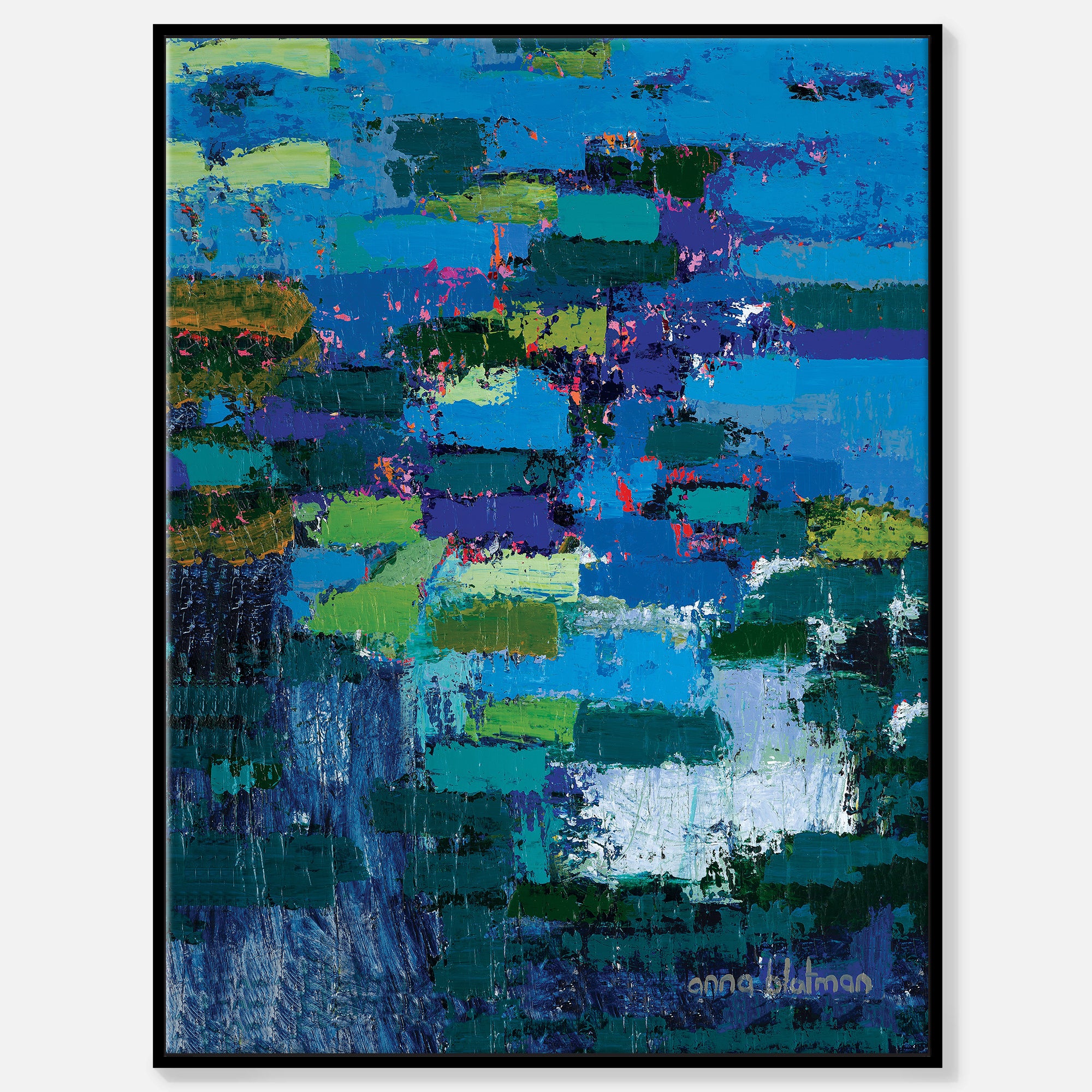 Water Lillies - Gallery Wrapped Canvas