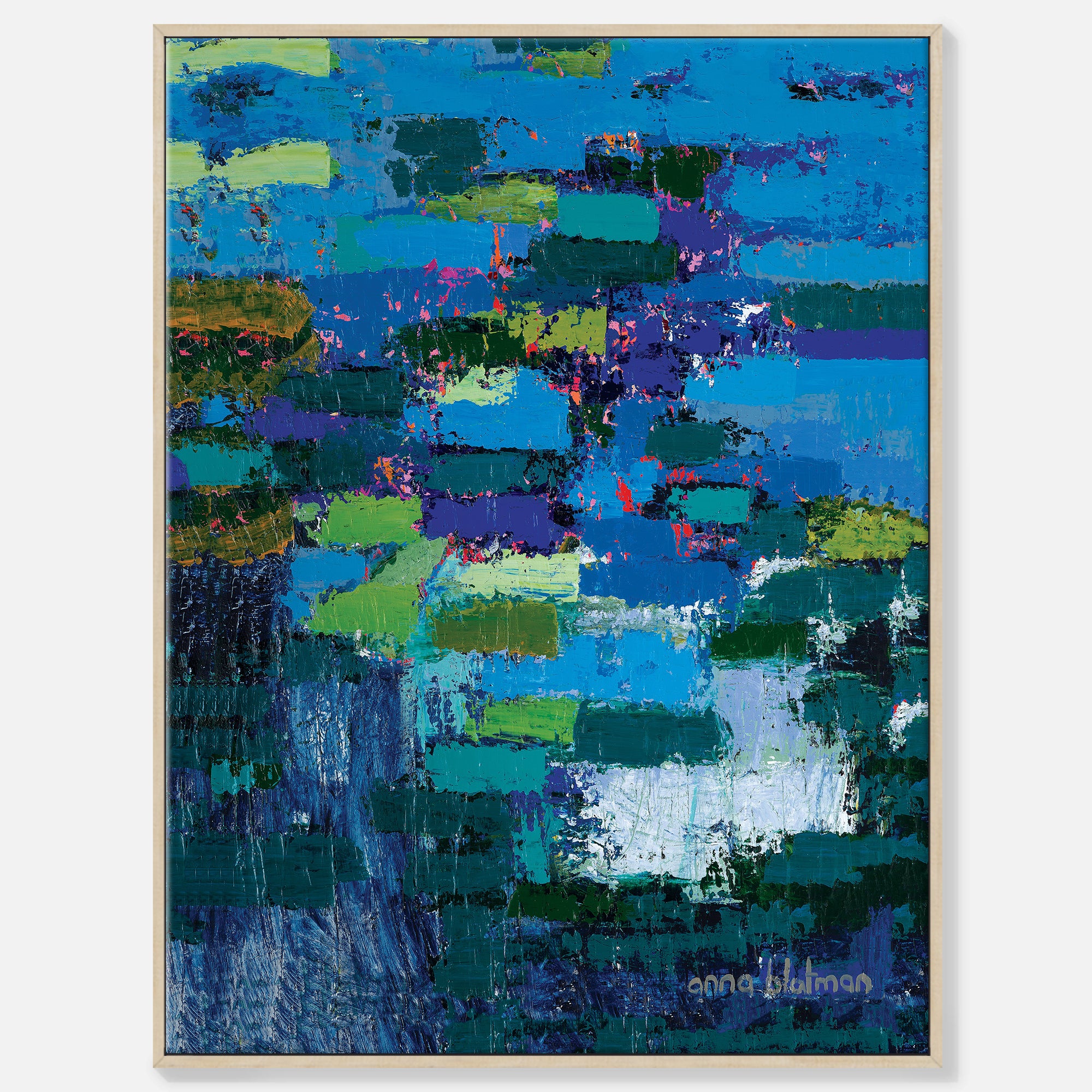 Water Lillies - Gallery Wrapped Canvas