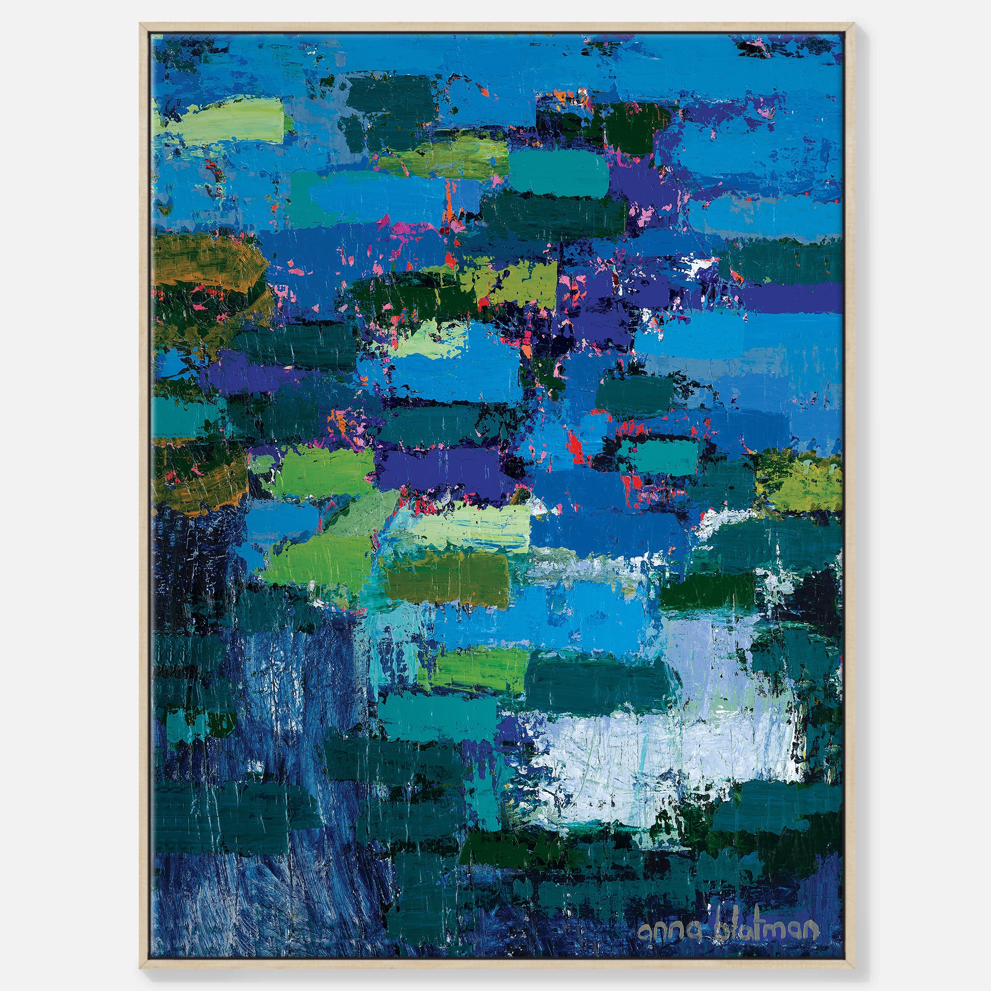 Water Lillies - Gallery Wrapped Canvas