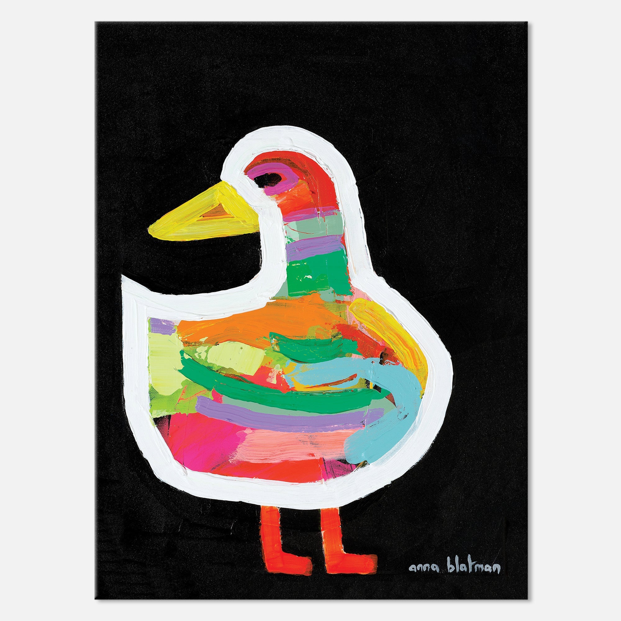 Quack - Gallery Wrapped Canvas