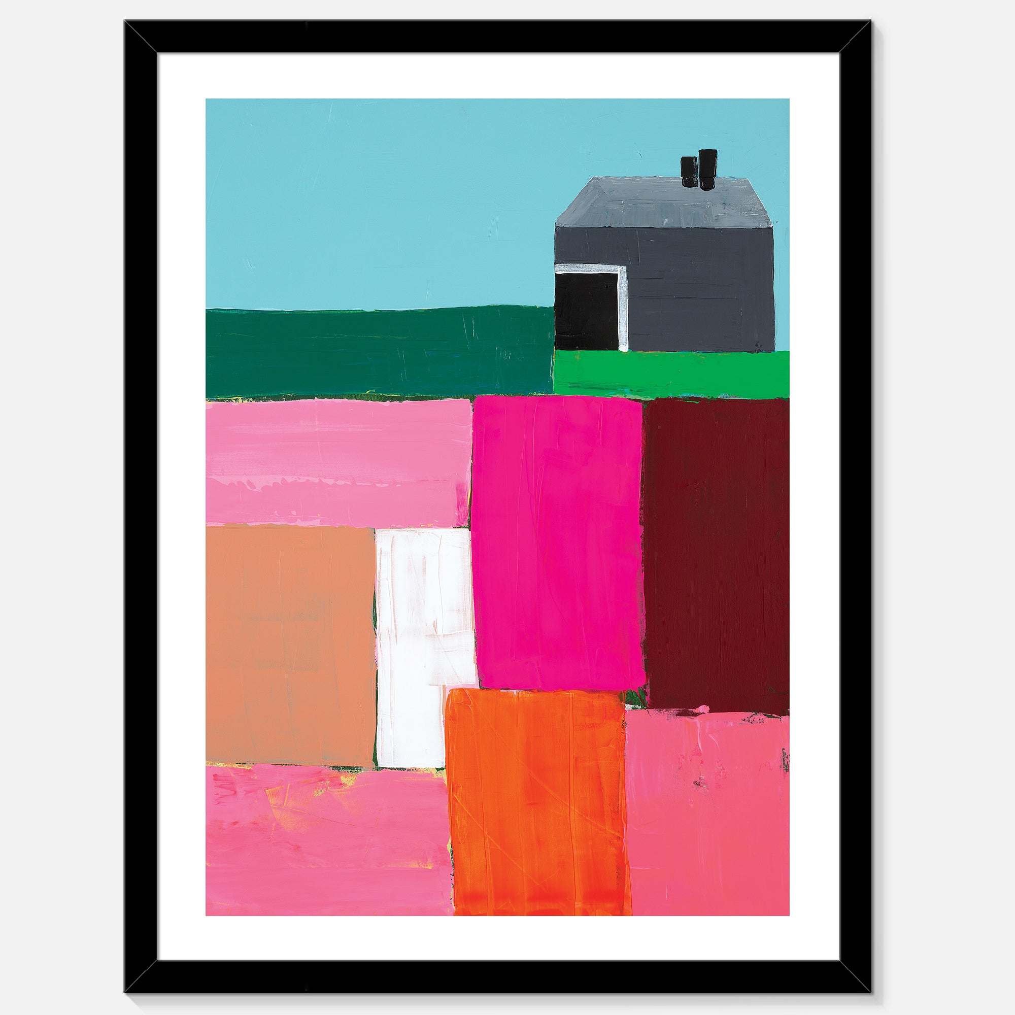 Red Hill Estate - Art Print