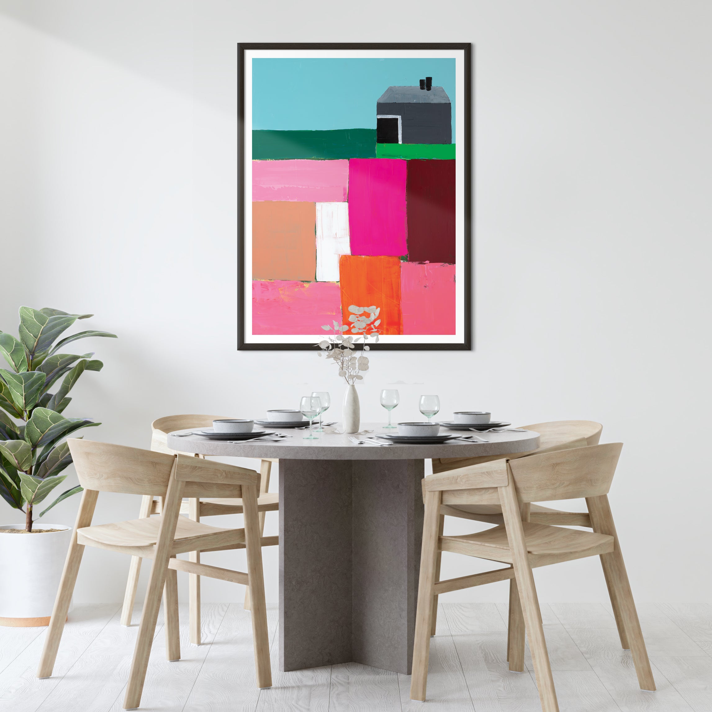 Red Hill Estate - Art Print