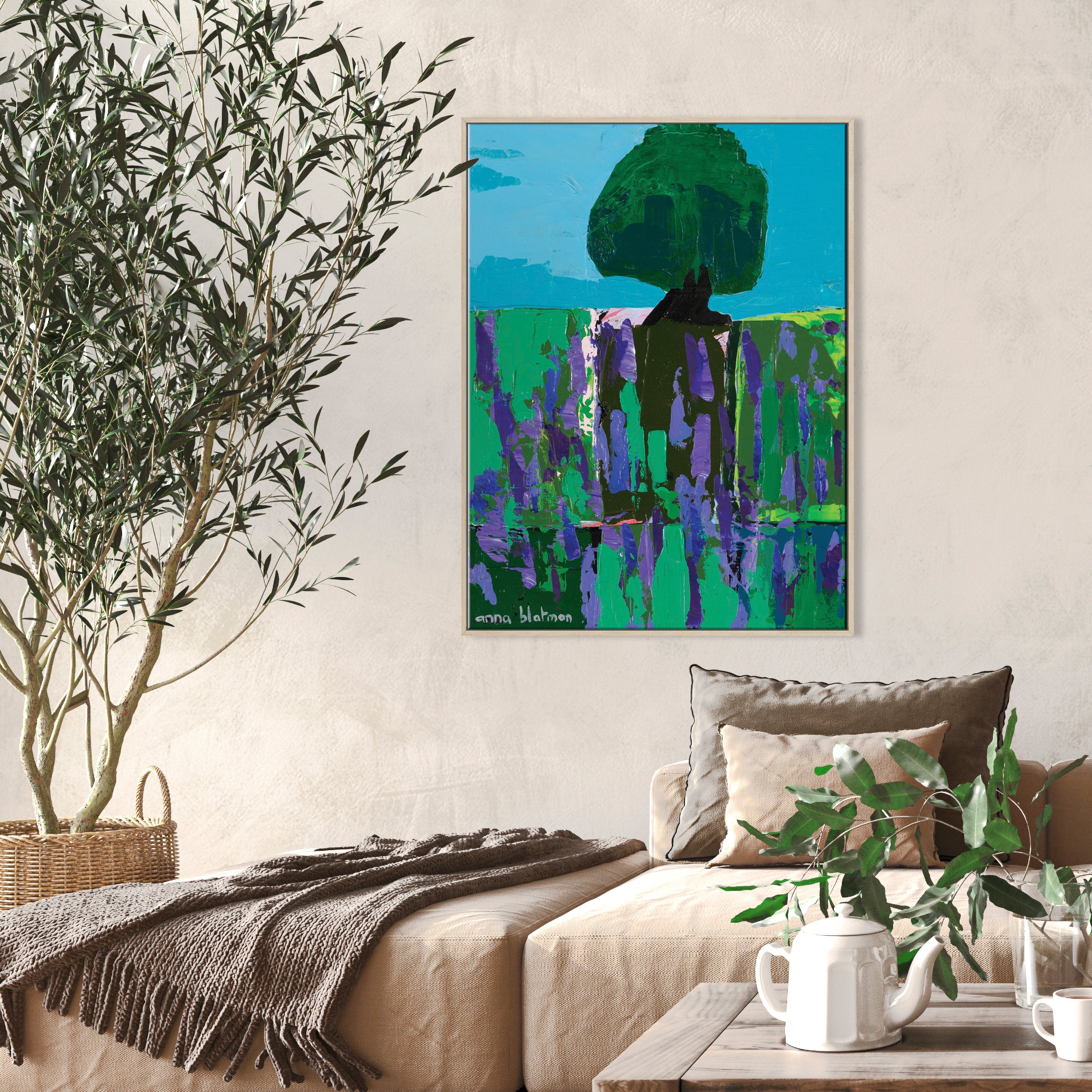 Lavender Fields - Gallery Wrapped Canvas