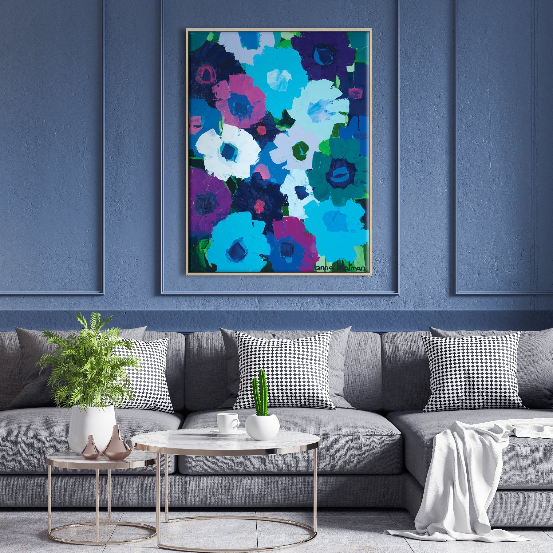 Lila - Gallery Wrapped Canvas