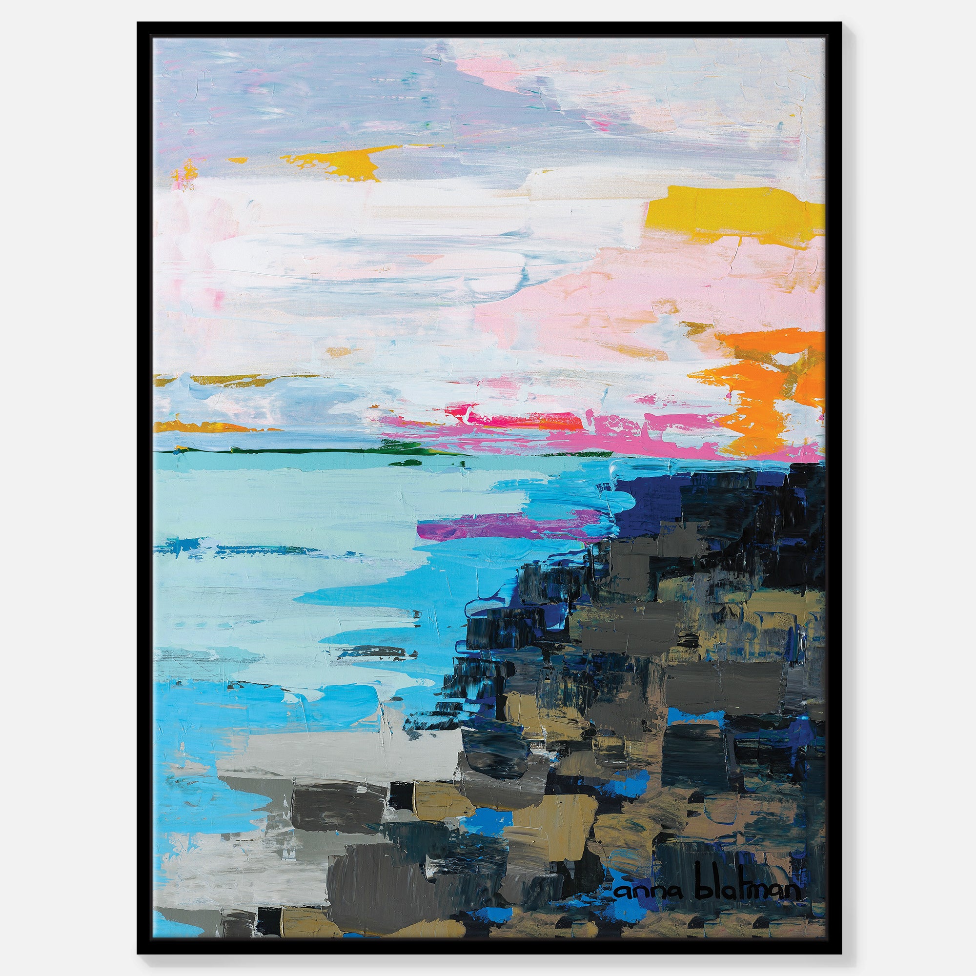 Sarah's Beach - Gallery Wrapped Canvas