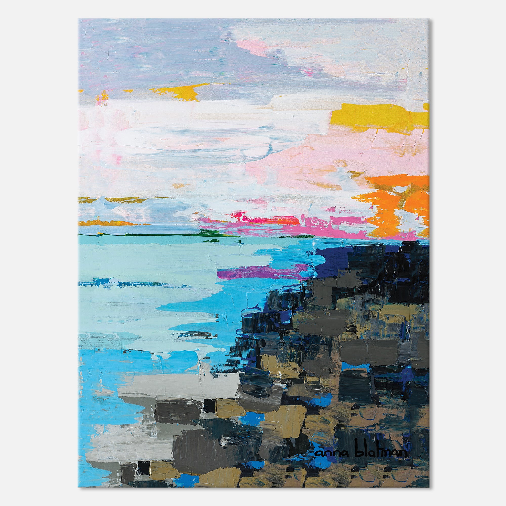 Sarah's Beach - Gallery Wrapped Canvas