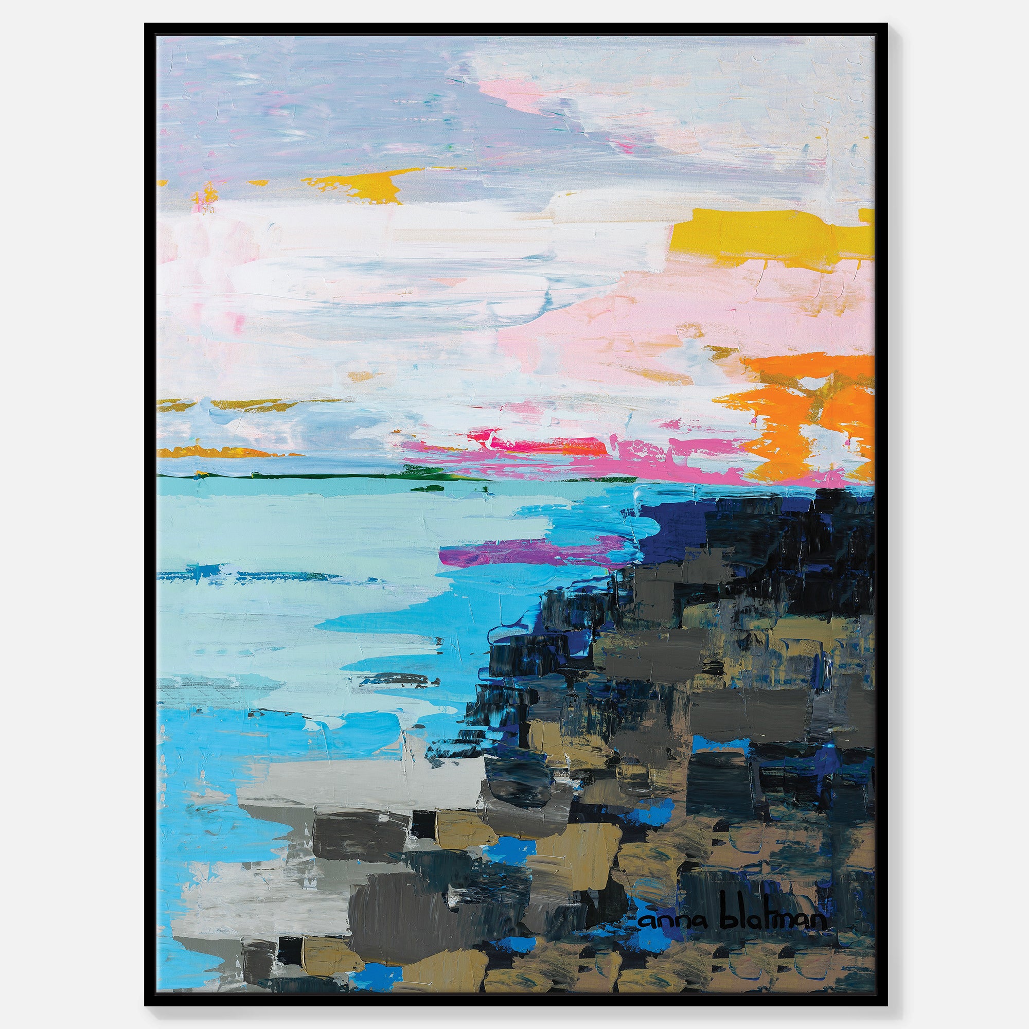 Sarah's Beach - Gallery Wrapped Canvas