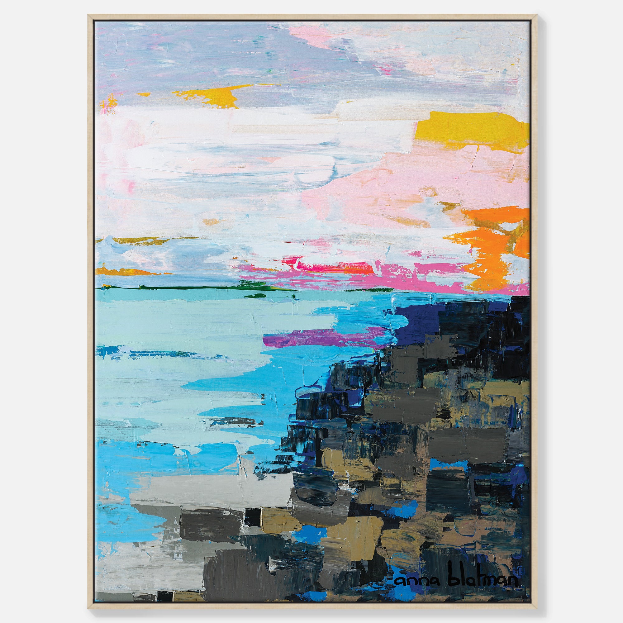 Sarah's Beach - Gallery Wrapped Canvas