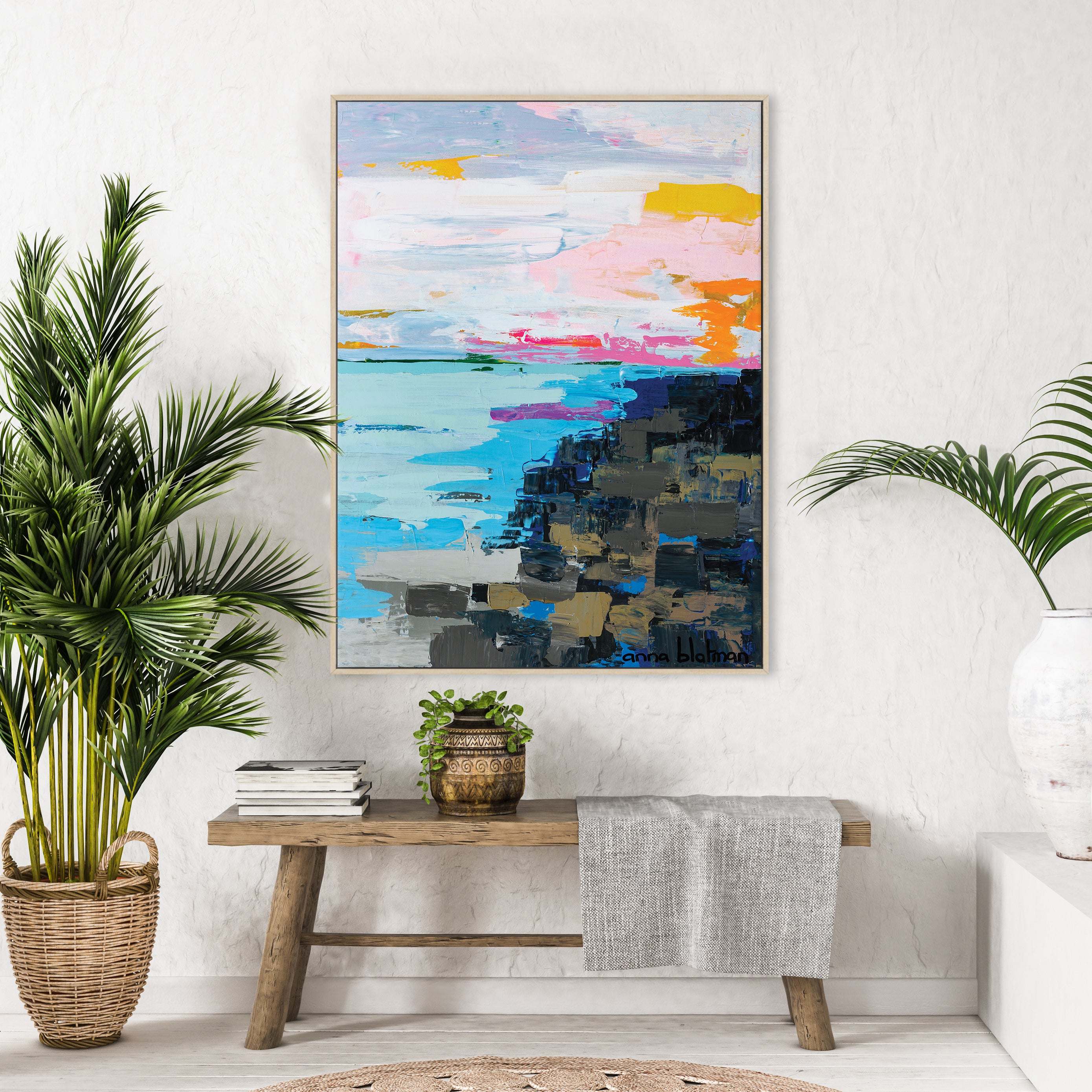 Sarah's Beach - Gallery Wrapped Canvas